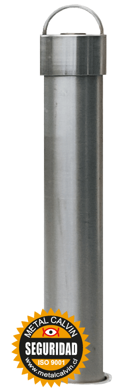 Bolardos, Pilones o Pilotes Acero Inoxidable Bolardo Pilon Extraible Metalcalvin